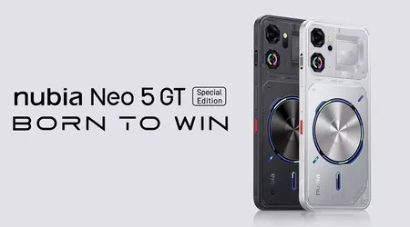 Nubia представила ігровий смартфон Neo 5 GT Special Edition з рідинним і повітряним охолодженням