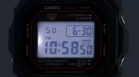 La Casio G-Shock DW5000R s'est vendue quelques heures après son lancement aux États-Unis et au Royaume-Uni