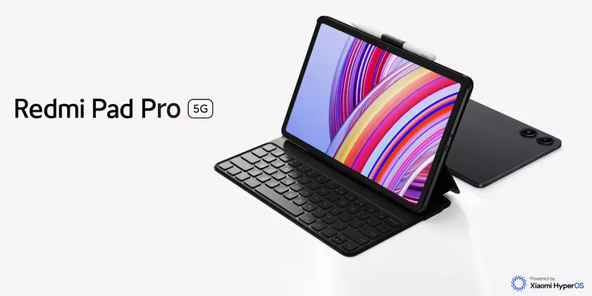 Xiaomi представила 5G-версию Redmi Pad Pro с поддержкой Dual SIM