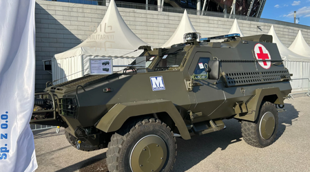Польська компанія презентувала медичну бронемашину Oncilla-E