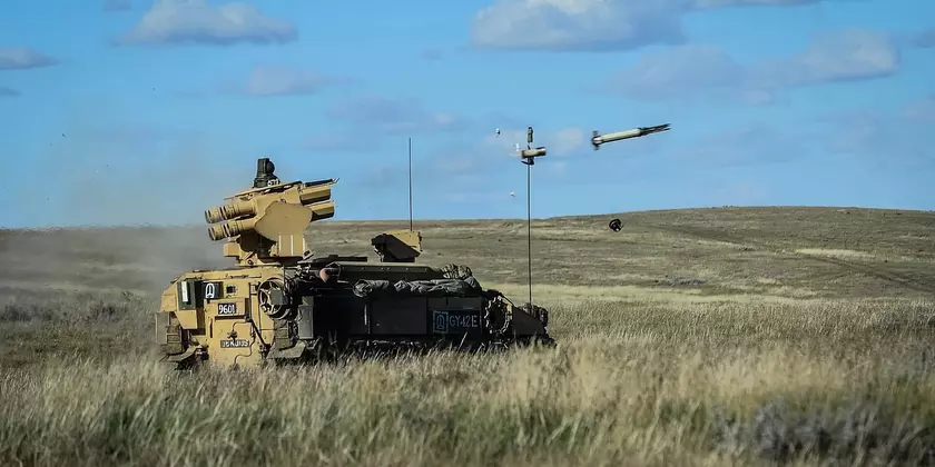ВСУ с помощью ЗРК Stormer HVM уничтожили российский БПЛА «Орлан-10»
