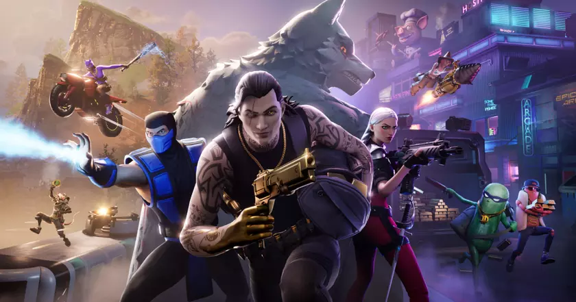 Разбор пасхалок на новом баннере Fortnite: что скрывается за пикселями?
