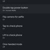 Setting up gestures in Android 16