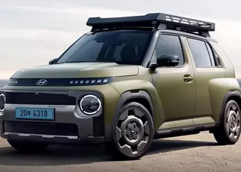 Hyundai представила компактный кроссовер Casper Electric Cross с внедорожным дизайном