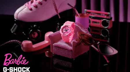 Casio's limited edition G-Shock GMA-S110BE-4A is now available in the US: a Barbie-inspired watch