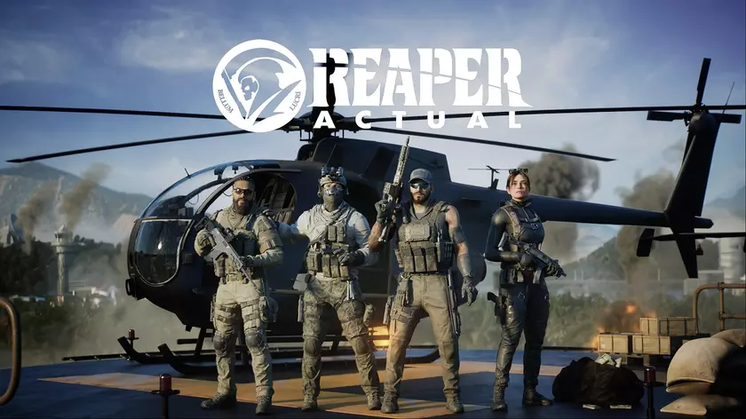 Рассматриваем главную арт работу Reaper Actual