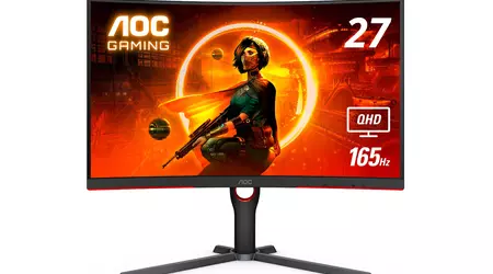 Пропозиція дня на Amazon: 27-дюймовий вигнутий ігровий монітор AOC CQ27G3S з підтримкою 165 Гц зі знижкою $40
