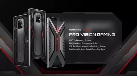 Red Magic 7 Pro з чіпом Snapdragon 8 Gen 1 та підекранною камерою почали продавати на глобальному ринку