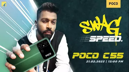 Офіційно: POCO C55 з чипом MediaTek Helio G85 і батареєю на 5000 мАг представлять 21 лютого