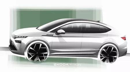 Показано перші дизайн-скетчі оновлених Škoda Enyaq та Enyaq Coupé з дизайном Modern Solid