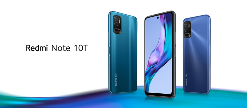 Xiaomi представила новую версию Redmi Note 10T 5G на Snapdragon 480 с защитой IP68 за $270
