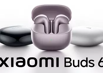 Представлены Xiaomi Buds 6 — недорогие беспроводные наушники с элегантным дизайном, позолоченными драйверами и мощным шумоподавлением