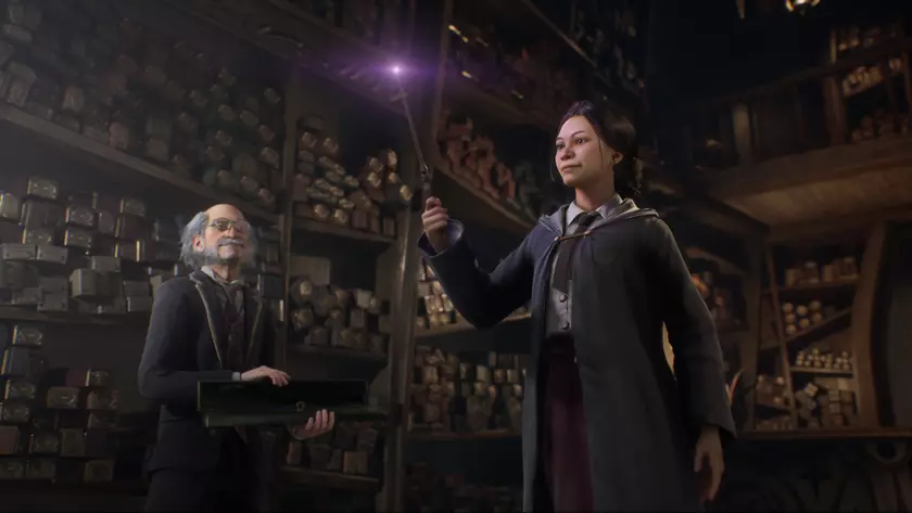 Волшебные тайны: Первый взгляд на скриншот Hogwarts Legacy