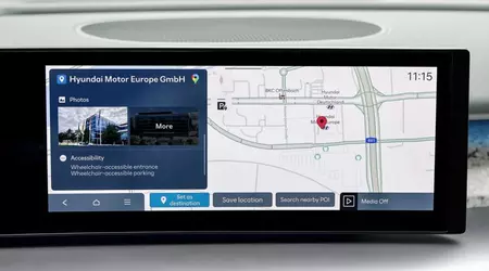 Hyundai інтегрувала Google Places у навігацію своїх автомобілів