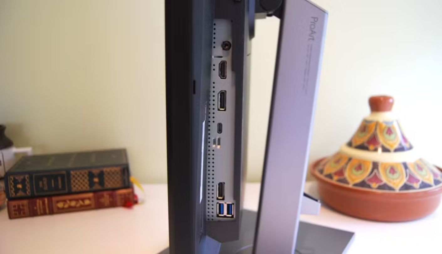 ASUS ProArt Display PA278CV 4K monitor built-in speakers