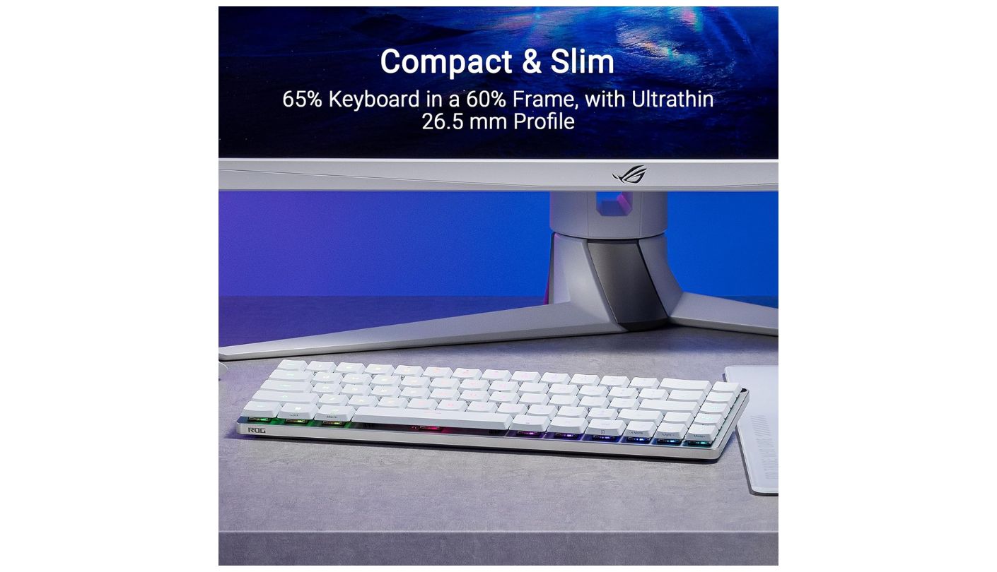 ASUS ROG Falchion RX Low Profile compact wireless keyboard