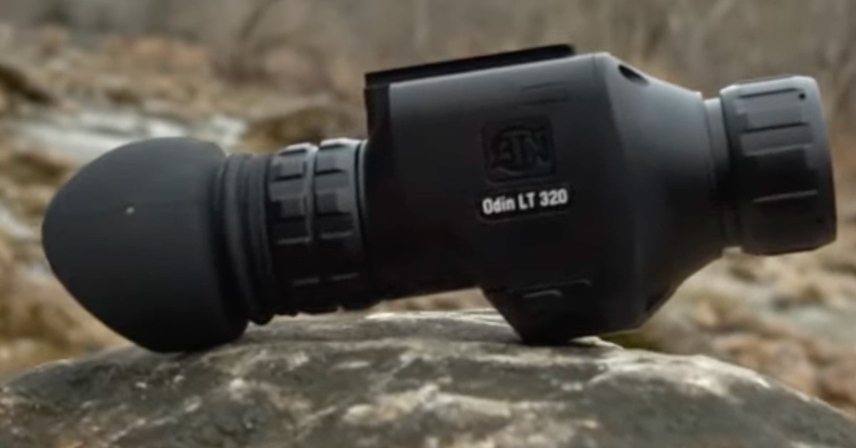 ATN ODIN LT 320 best thermal monocular for helmet