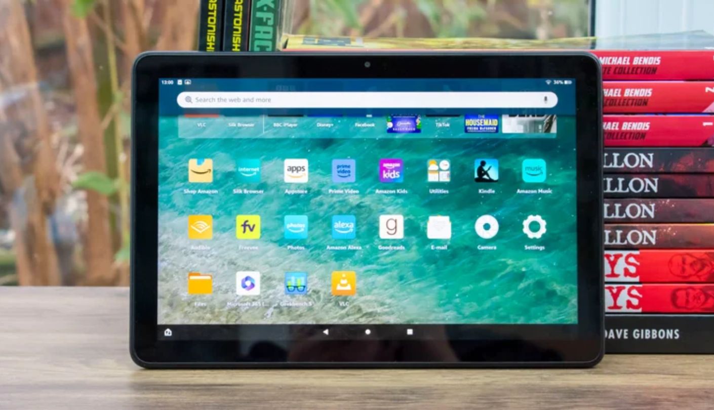 Amazon Fire HD 10 tablet for movie streaming