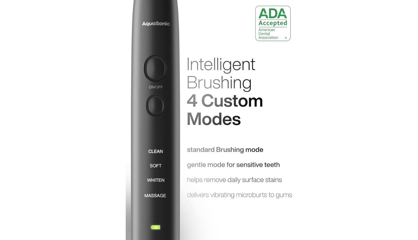 AquaSonic Black Series Ultra Whitening electric toothbrush review