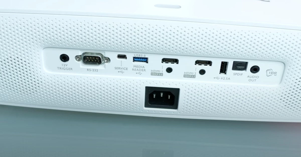 BenQ TK850 projector for a basement