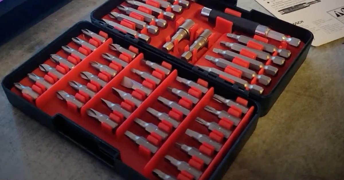 Bosch 47-Piece top-rated screwdriver bits