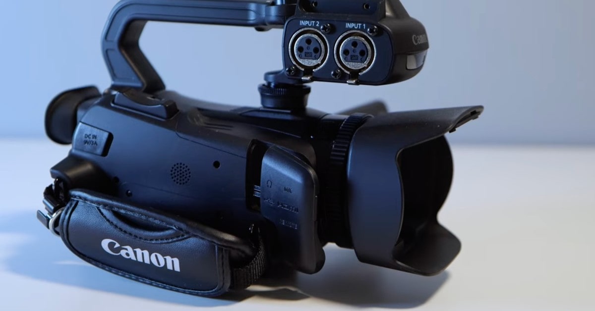 Canon XA60 best camcorder for low light video