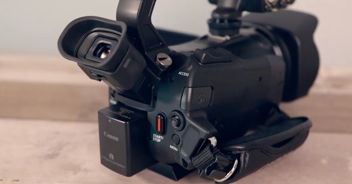 Canon XA60 low light camcorder