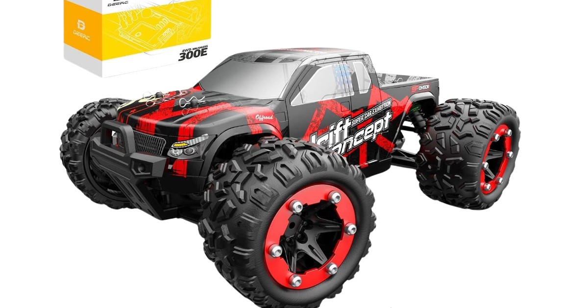DEERC Voiture RC sans balais 300E Voiture RC à moins de 200 euros