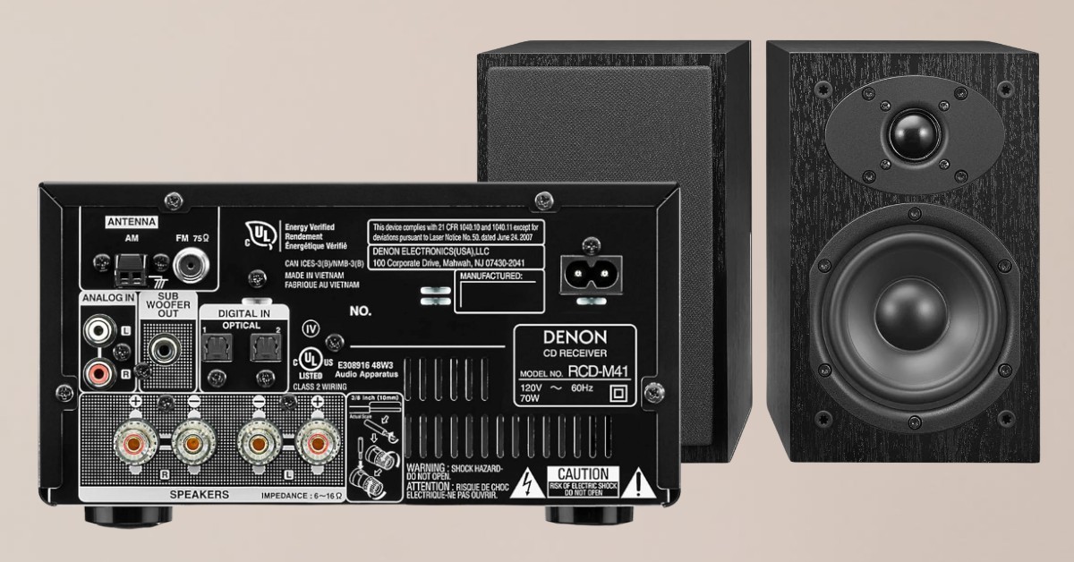 Mini chaîne stéréo Denon D-M41