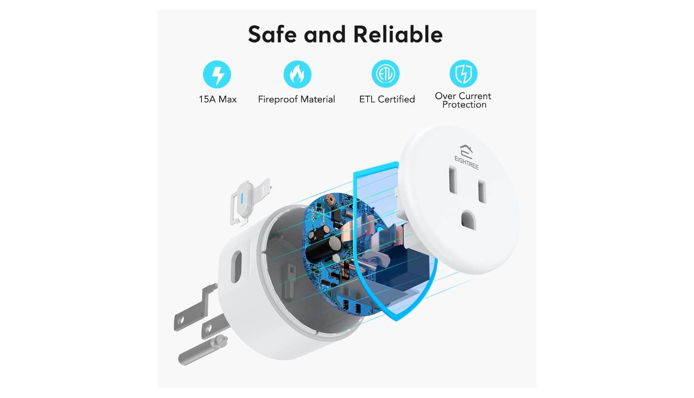 EIGHTREE smart plug reduce electricity bill ET01