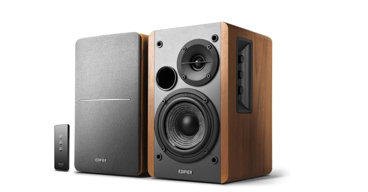 Edifier R1280T Powered Bookshelf Speakers external speaker for projector