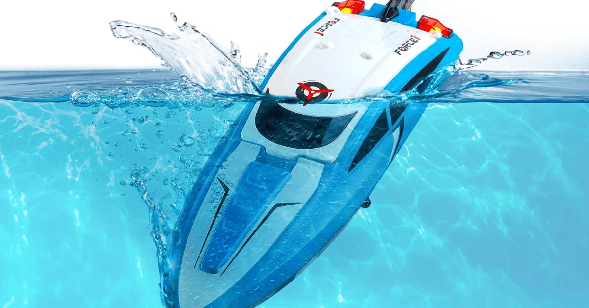 Force1 Velocity Fast remote control boats for pools