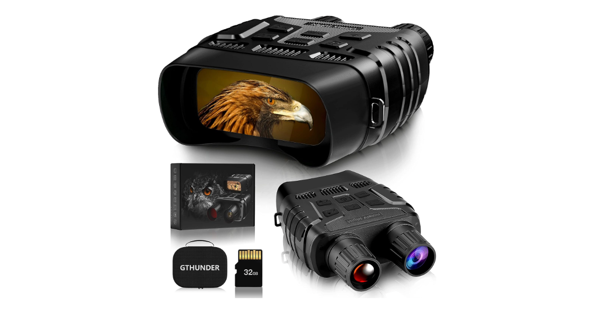 GTHUNDER Digital Night Vision Goggles waterproof binoculars for kayaking