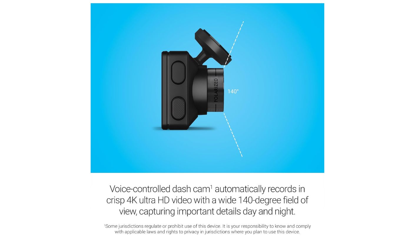Garmin Dash Cam X310 dash cam with parking mode