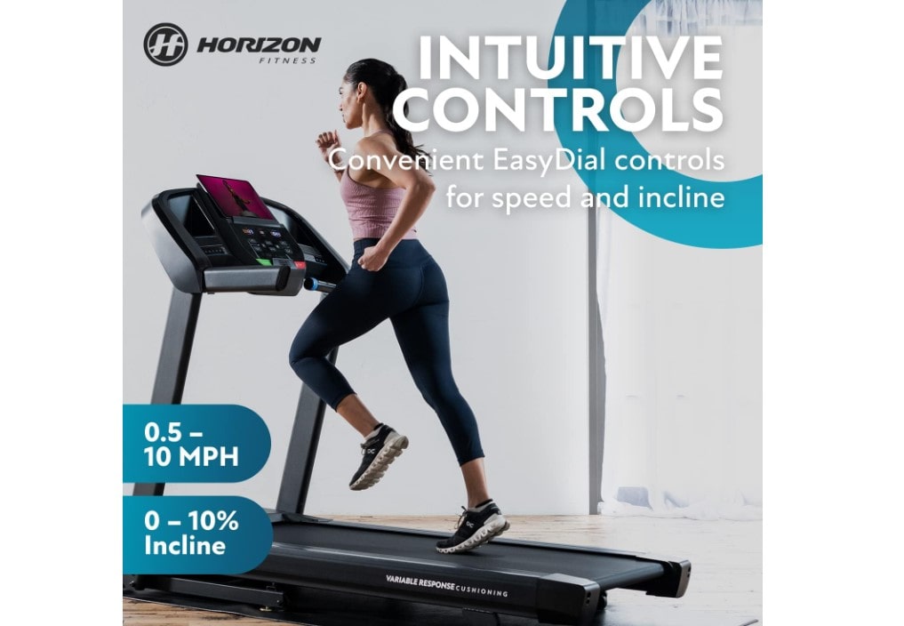 Horizon Fitness T101 home treadmill under 1000 review