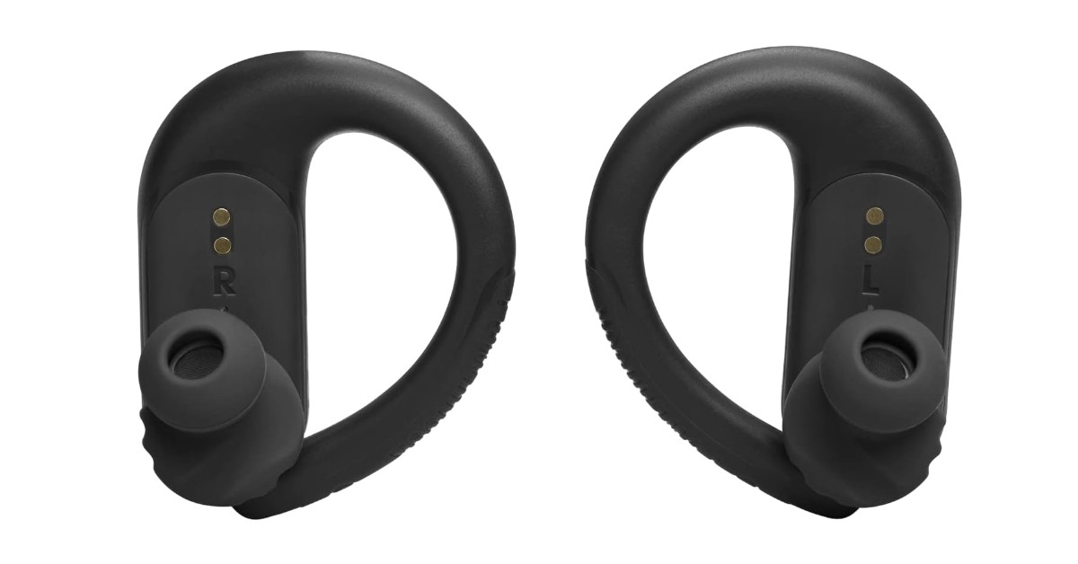 Ecouteurs à réduction de bruit JBL Endurance Peak 3 avec crochets d'oreille