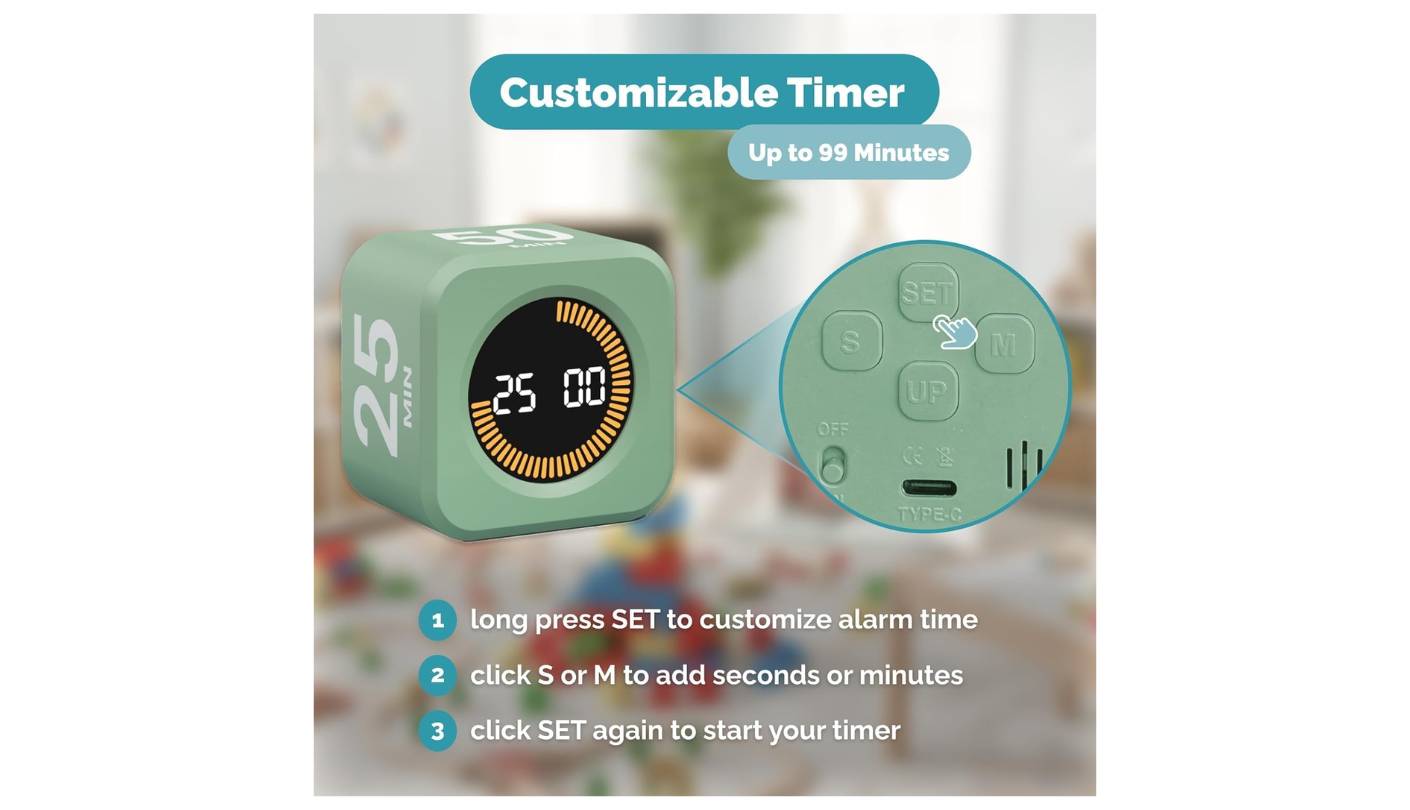 KADAMS Pomodoro Timer Review