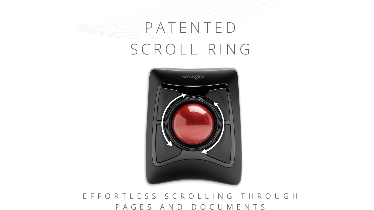 Kensington Expert Trackball mouse for long work sessions