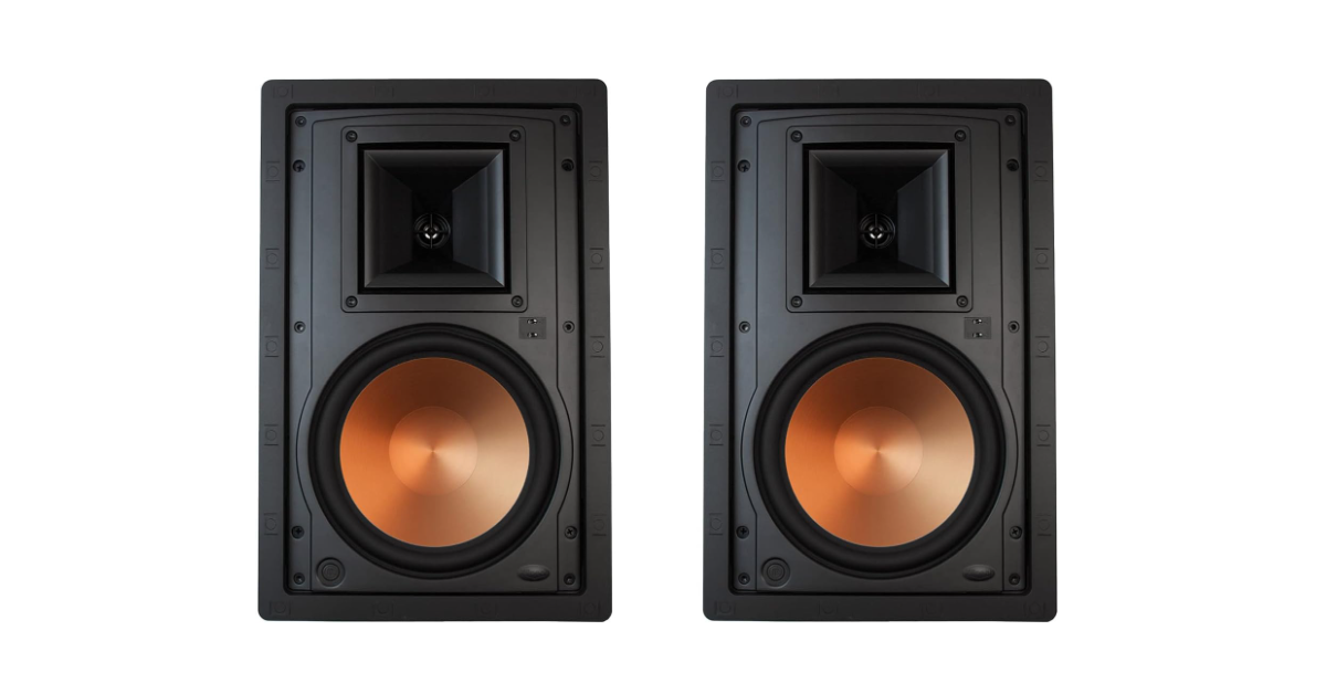 Klipsch R-5800-W II in-Wall mount surround sound Speakers 