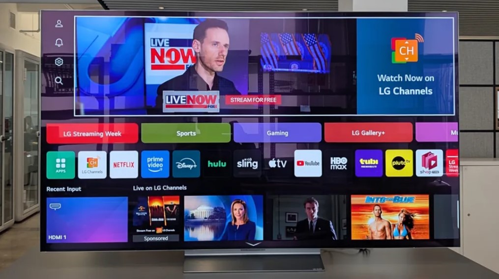 LG C5 4K OLED gaming TV