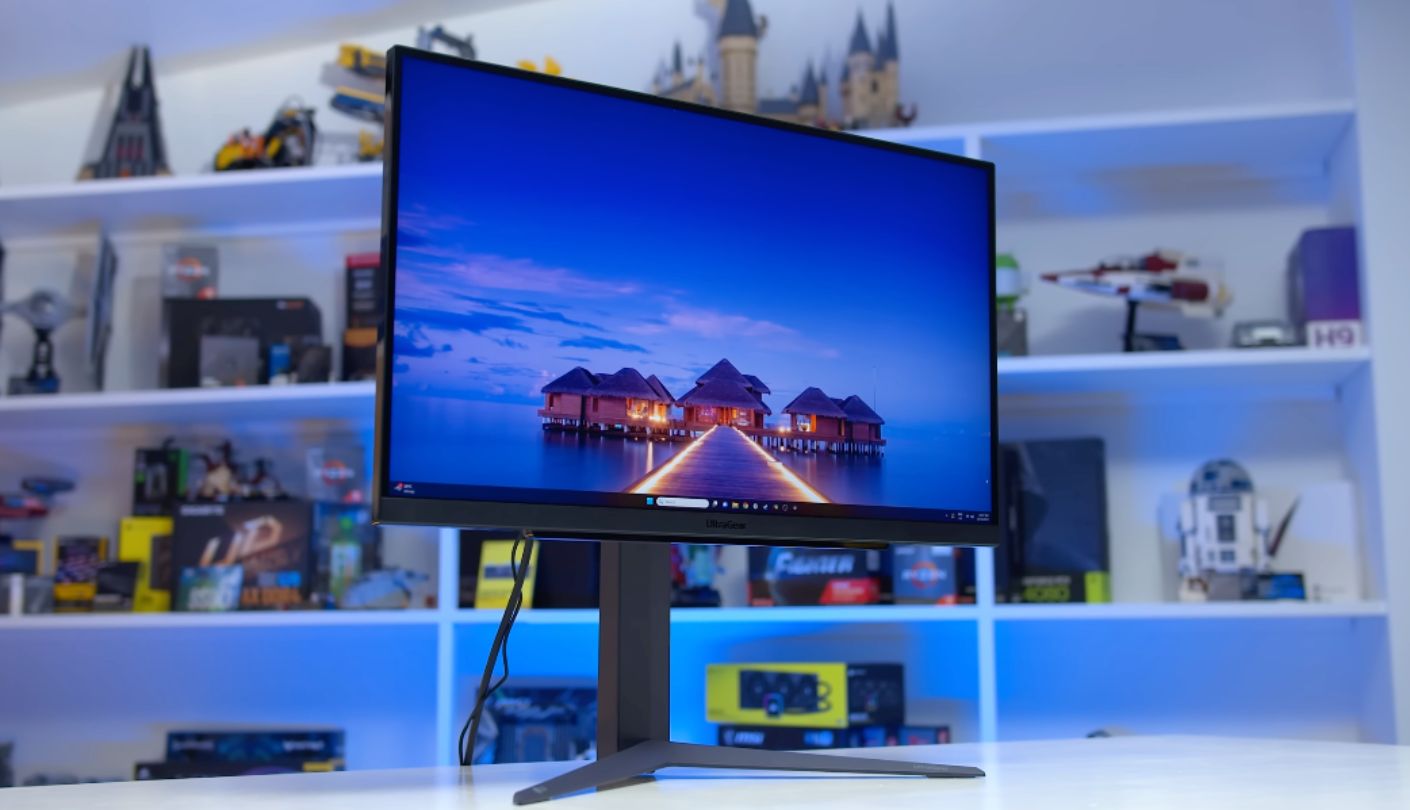 LG 27GR83Q-B monitor for home office setup
