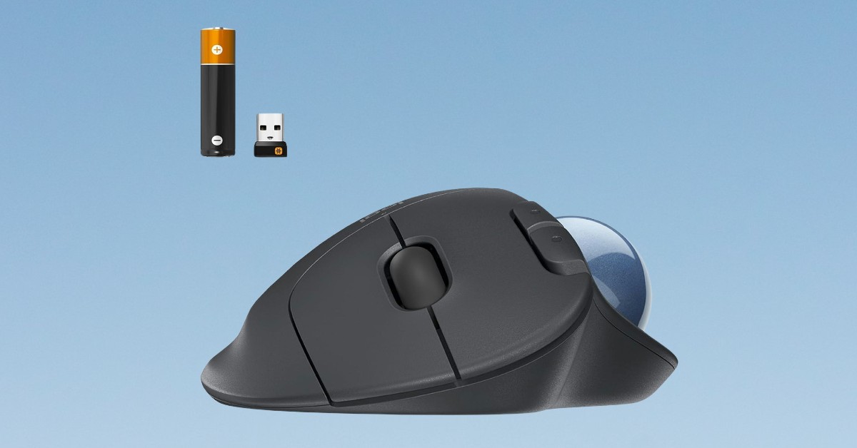 Logitech ERGO M575 ergonomic vertical mouse