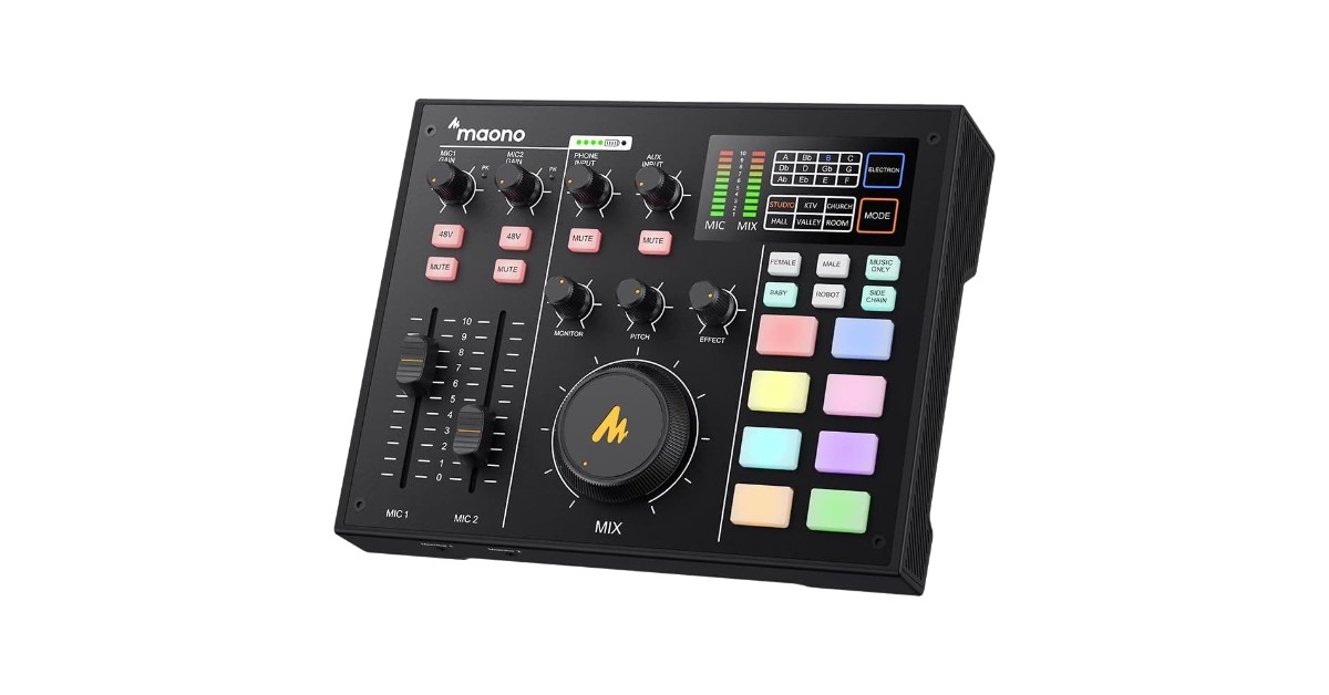 Maonocaster AM100 table pour podcast
