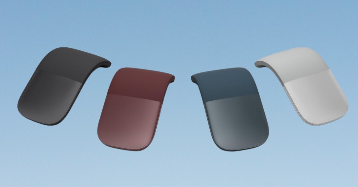 Microsoft Arc ergonomic wired mouse