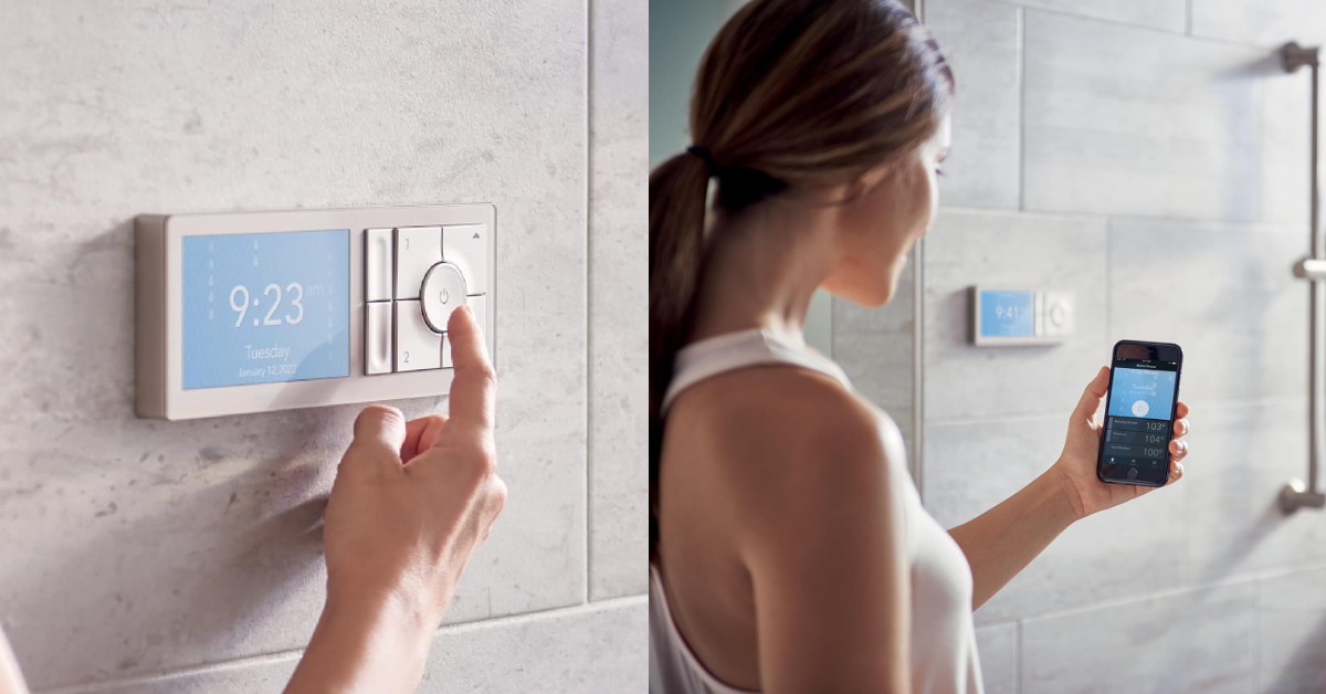 Moen Terra Beige 2-Outlet smart showers