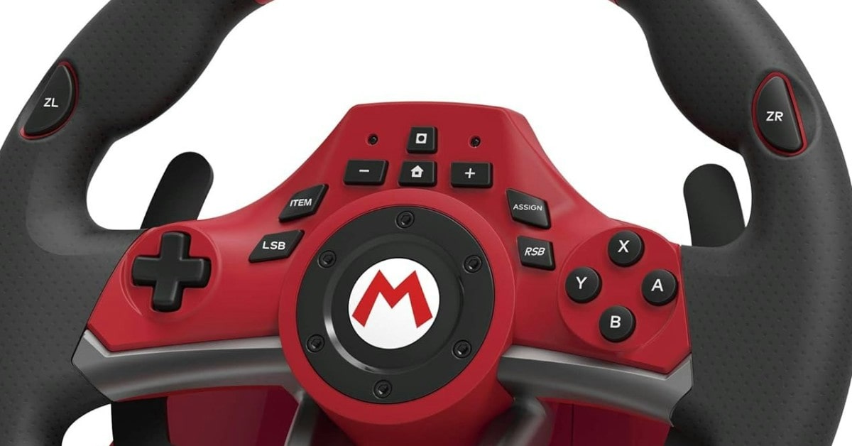 Mario Kart nintendo switch racing wheel