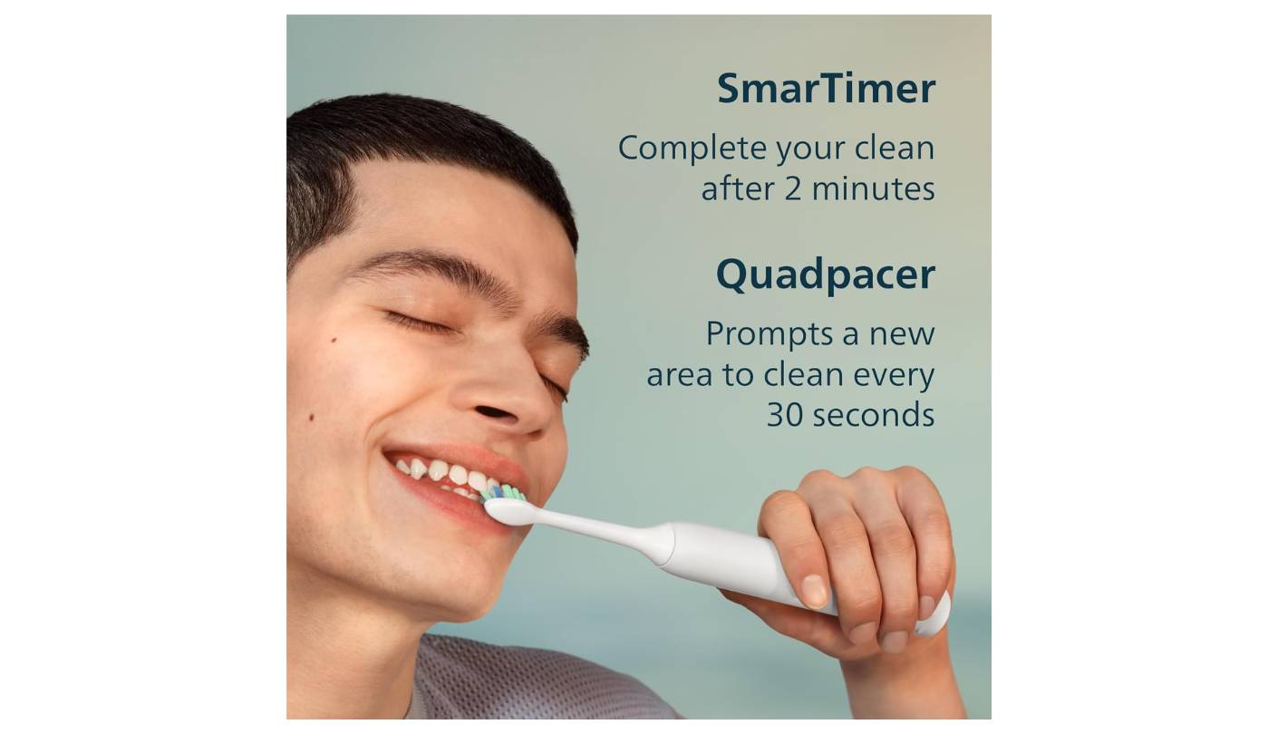 Philips Sonicare 4100 budget electric toothbrush