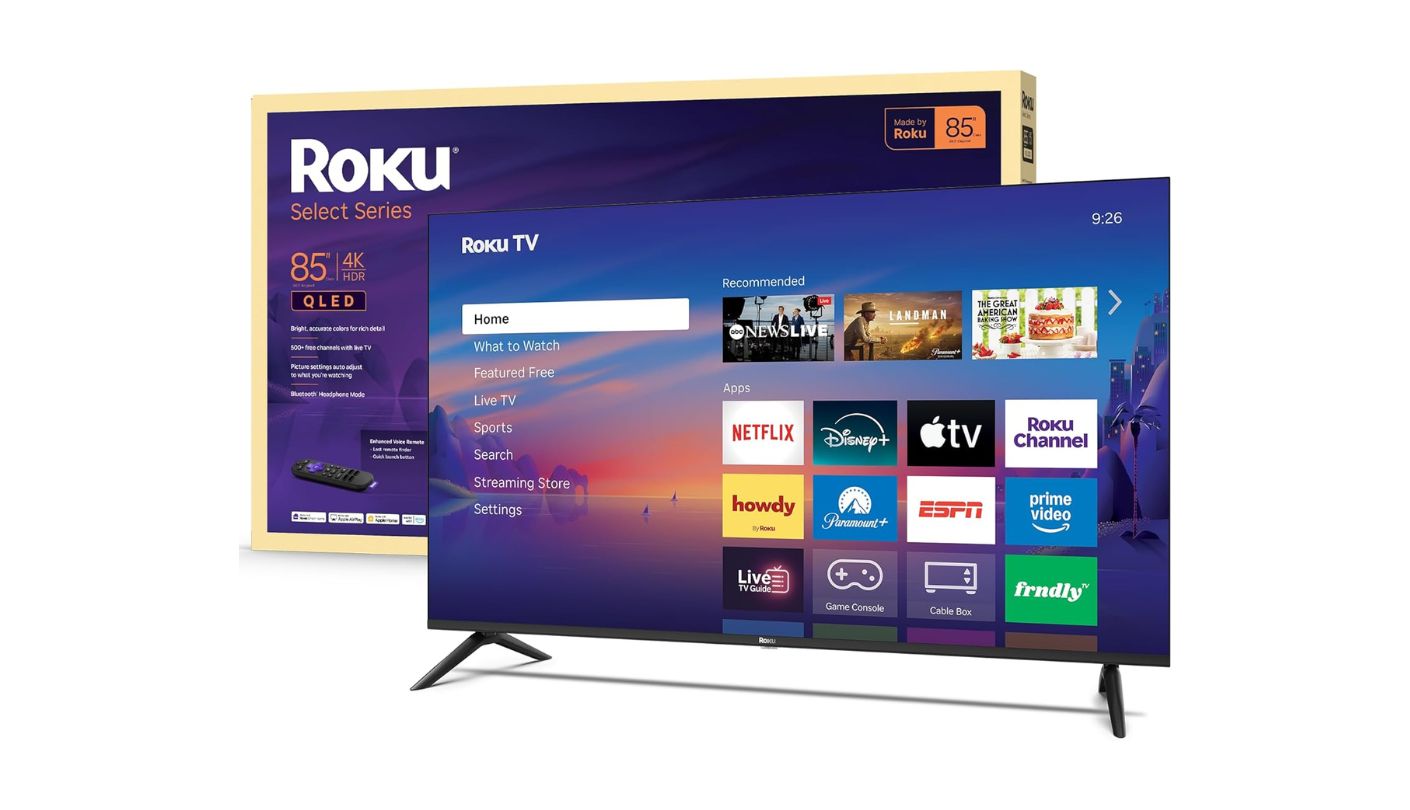 Roku Smart TV Select Series 85 inch TV under $1000