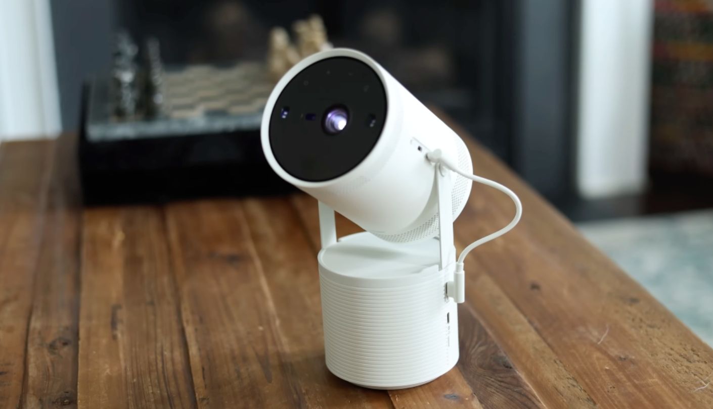 Samsung The Freestyle 2nd Gen portable projector for bedroom