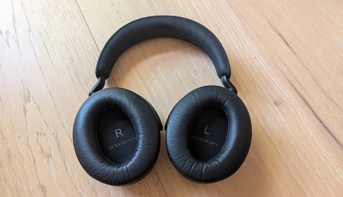 Sennheiser Momentum 4 Wireless noise canceling headphones office